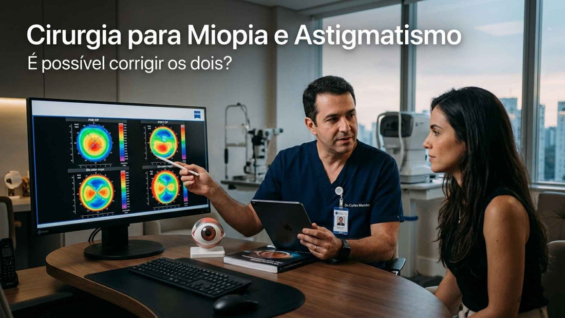 Cirurgia para miopia e astigmatismo: é possível corrigir os dois?