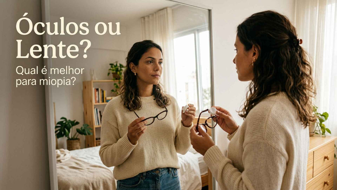 Óculos ou lente de contato para miopia: qual escolher?