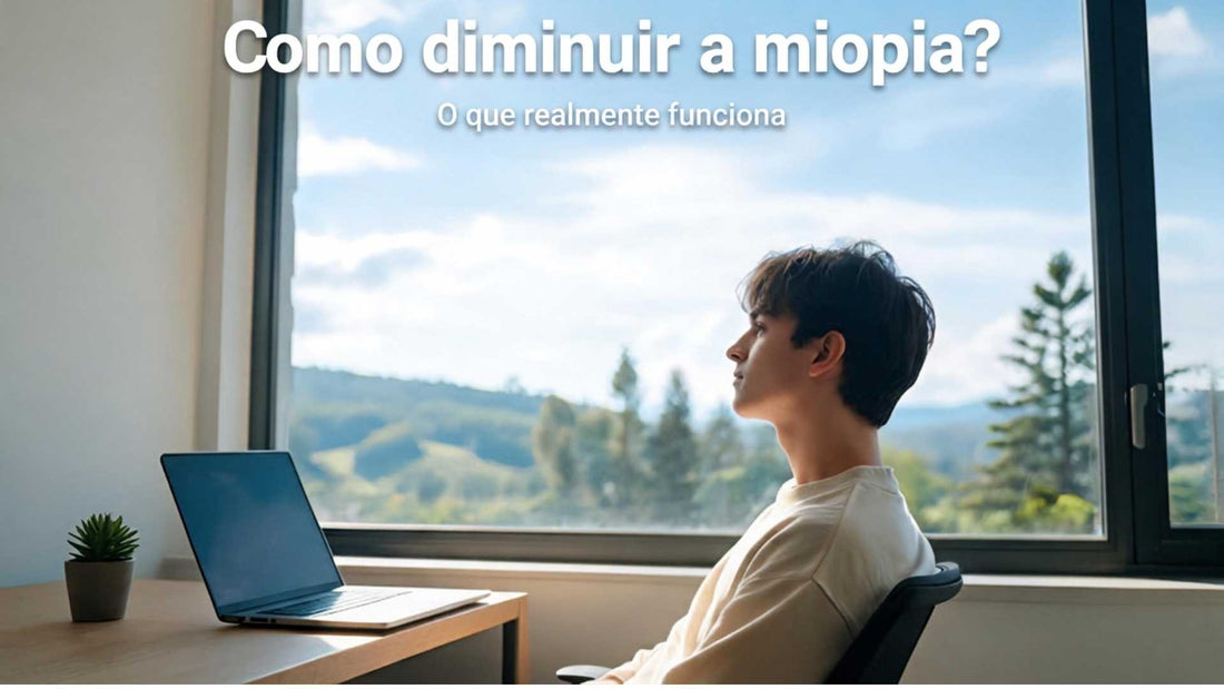 Como diminuir a miopia? O que realmente funciona e o que é mito