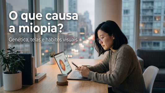 Descubra o que causa a miopia, a relação com genética e uso de telas e quando usar óculos para corrigir a visão à distância.