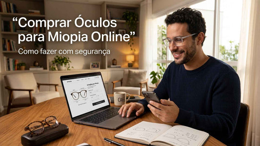 Como comprar óculos para miopia online com segurança