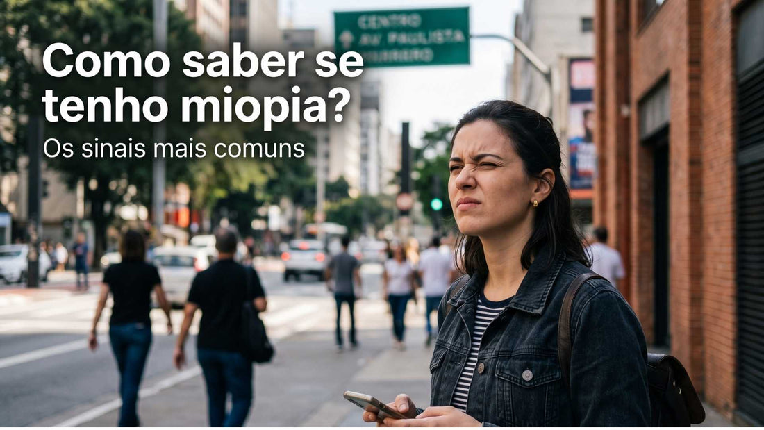 Como saber se tenho miopia? Principais sinais e quando fazer exame de vista