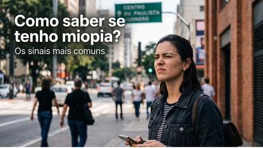 Como saber se tenho miopia? Principais sinais e quando fazer exame de vista