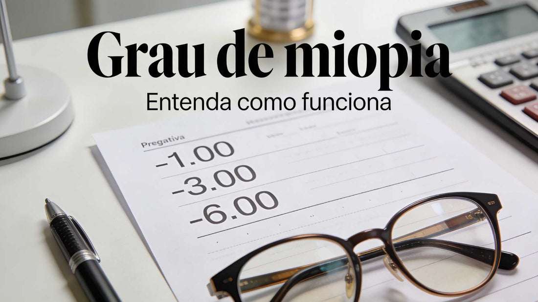 Grau de miopia: como funciona, quando é considerado alto e como escolher a lente ideal