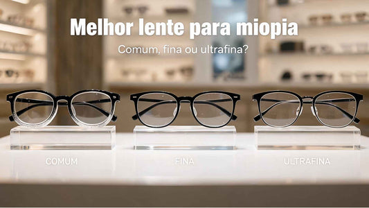 Melhor lente para miopia: como escolher entre lente comum, fina e ultrafina