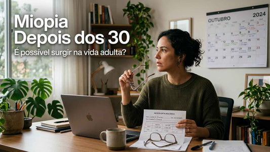 Miopia depois dos 30 anos: é possível surgir na vida adulta?