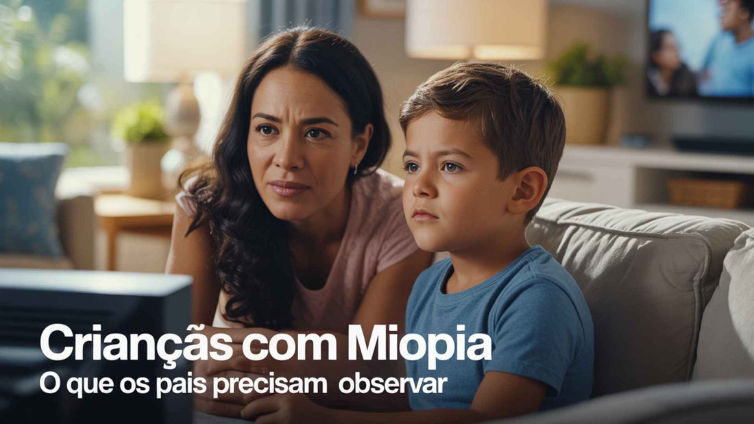 Crianças com miopia: o que os pais precisam observar