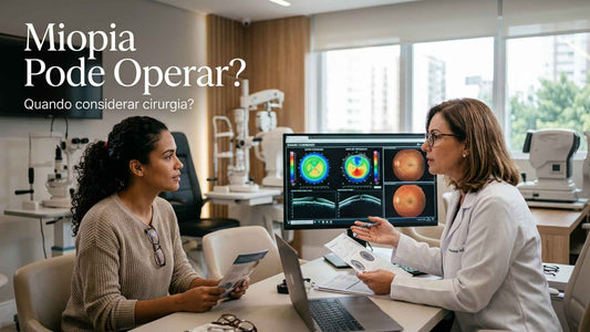 Miopia pode operar? Quando considerar cirurgia refrativa