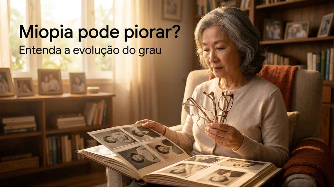 Miopia pode piorar com o tempo? Entenda a progressão do grau