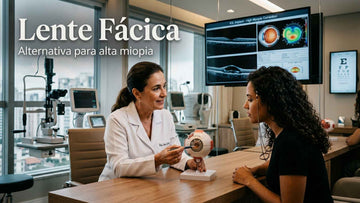 Lente fácica para alta miopia: o que é e quando é usada?