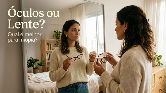 Óculos ou lente de contato para miopia: qual escolher?
