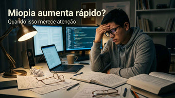 Miopia aumenta rápido: possíveis causas e quando procurar avaliação