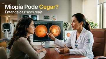 Miopia pode cegar? Entenda riscos, alta miopia e acompanhamento