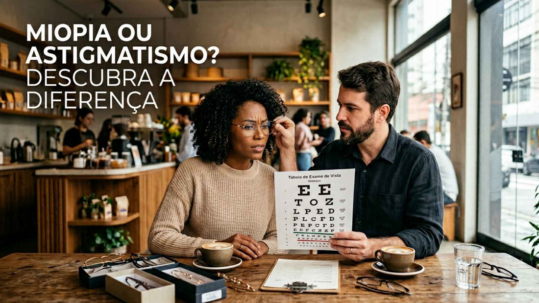 Miopia ou astigmatismo: como saber a diferença?
