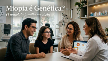 Miopia é genética ou hereditária? Entenda o papel da família