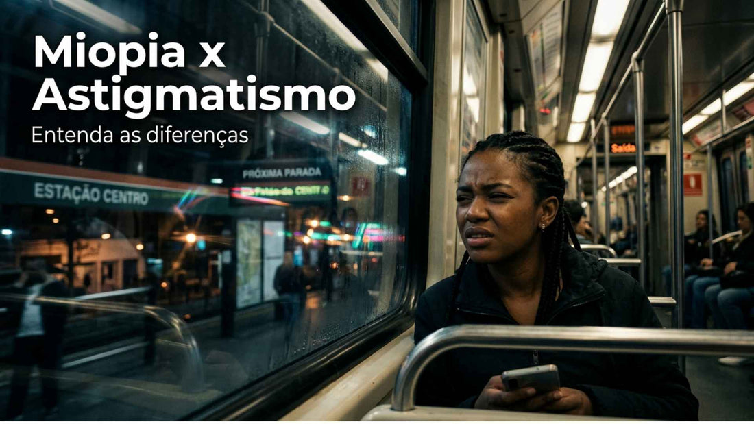 Miopia x astigmatismo: sintomas, causas e correção