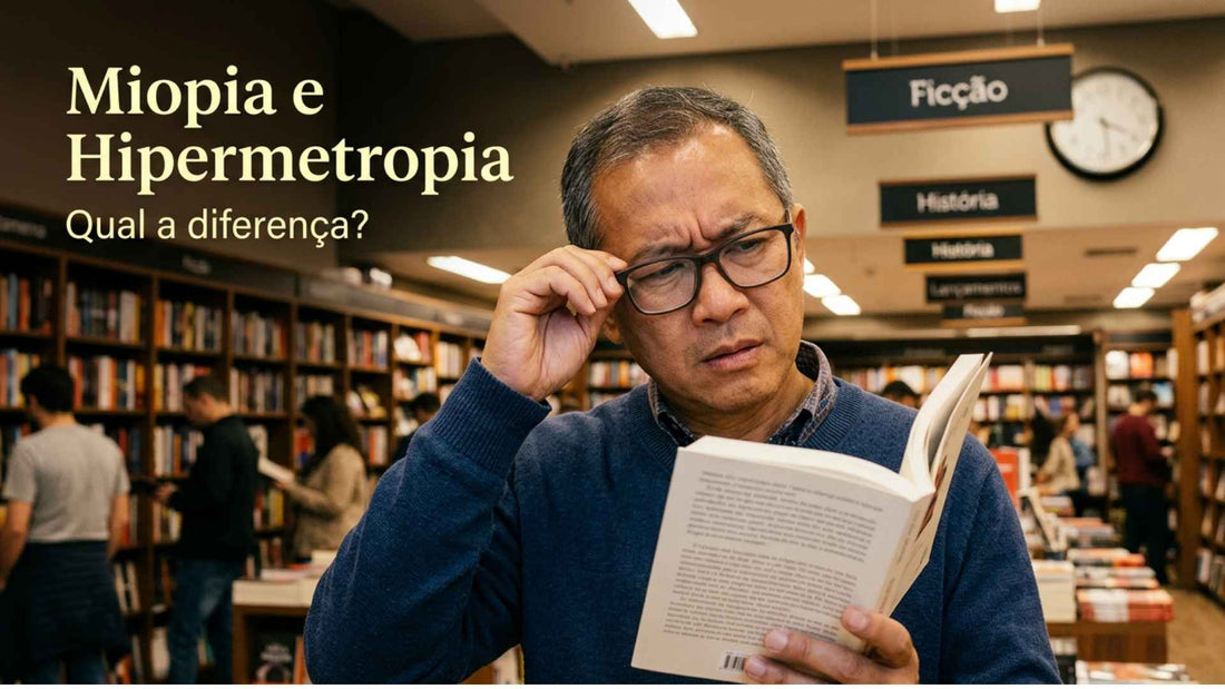 Miopia e hipermetropia: diferenças, sintomas e tipos de lente
