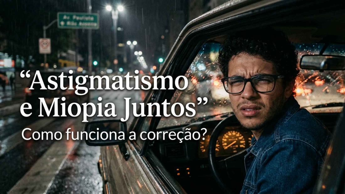 Astigmatismo e miopia juntos: como funciona a correção?