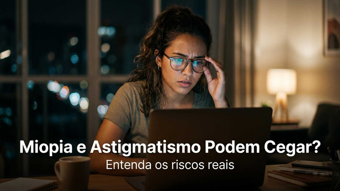 Miopia e astigmatismo juntos pode cegar? Entenda os riscos reais