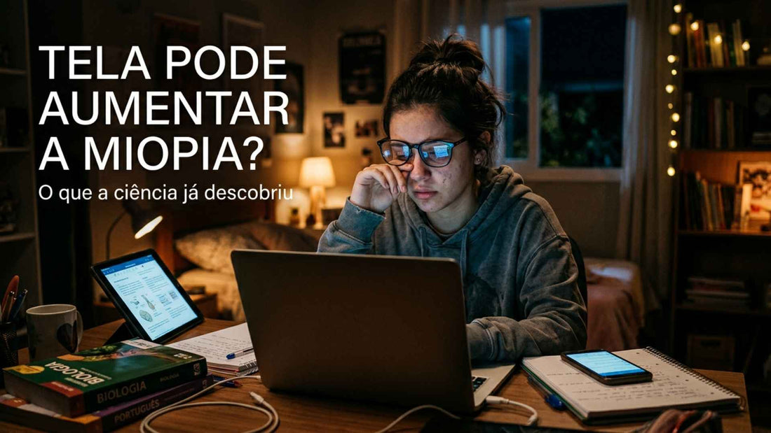 Tela pode aumentar a miopia? O que a ciência já descobriu