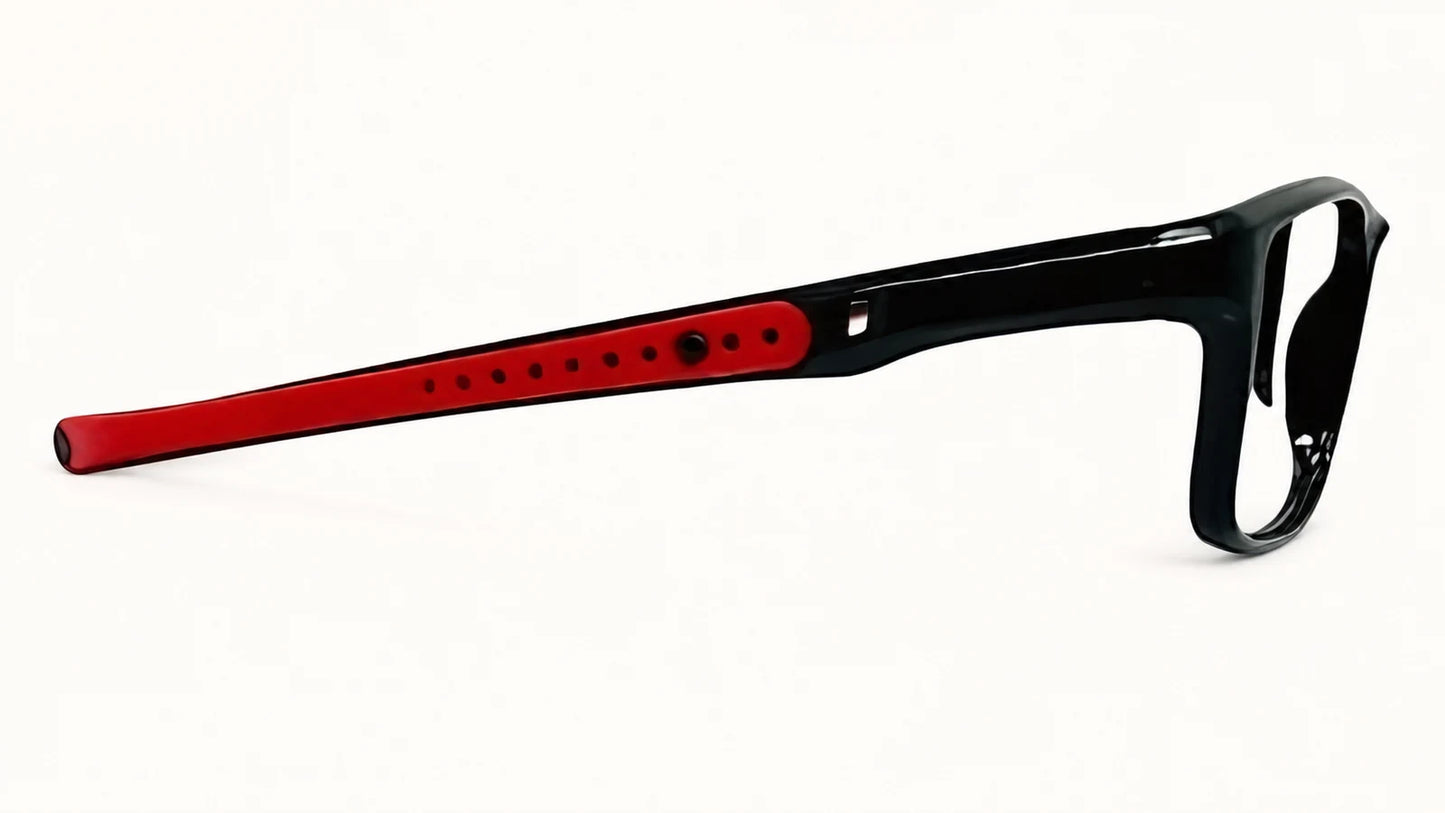 Munique preto e vermelho – vista lateral
