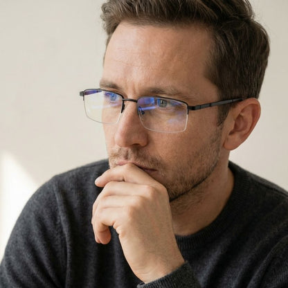 Óculos de Descanso Anti Luz Azul | 7540 C3 | Sem Grau