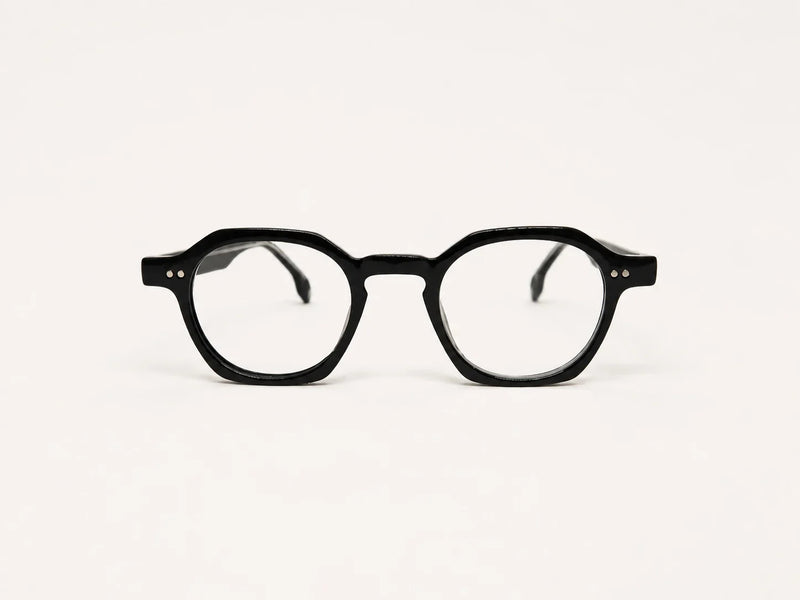 Óculos Paris Preto em acetato, vista frontal – Óculos Pronto